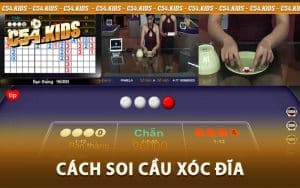 Cách soi cầu xóc đĩa